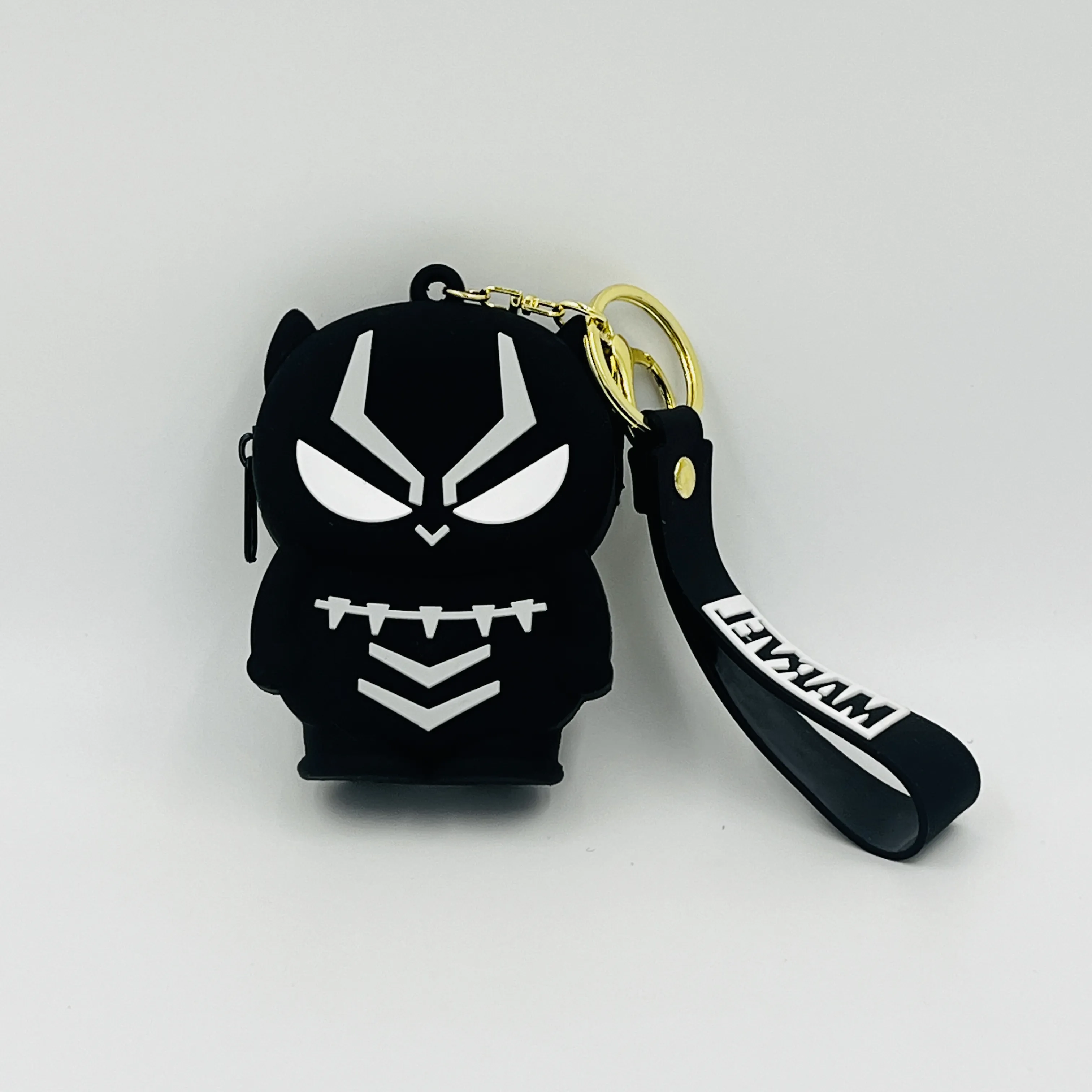 Silicon Zipper Pouch With Keychain - (MG-101)