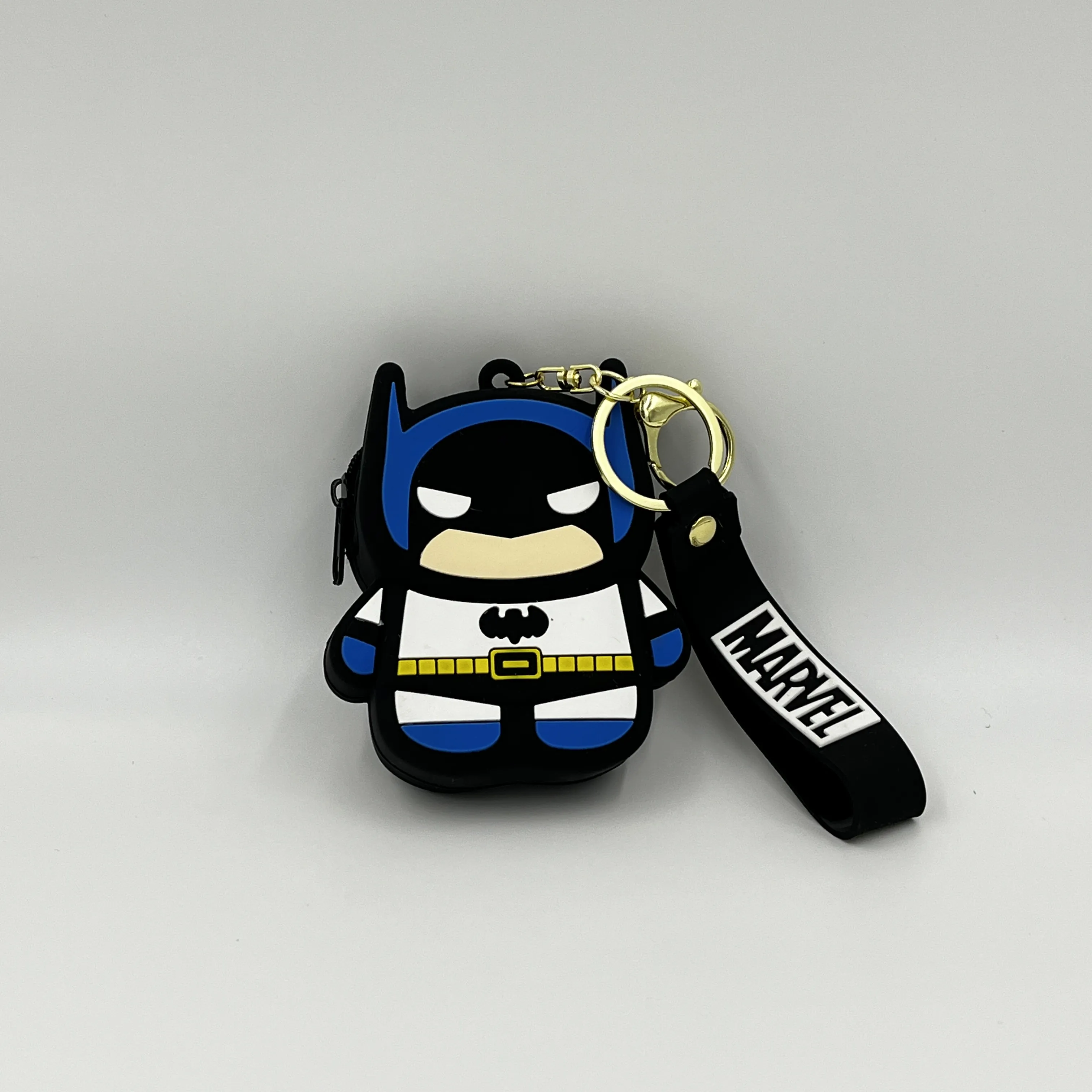 Silicon Zipper Pouch With Keychain - (MG-106)