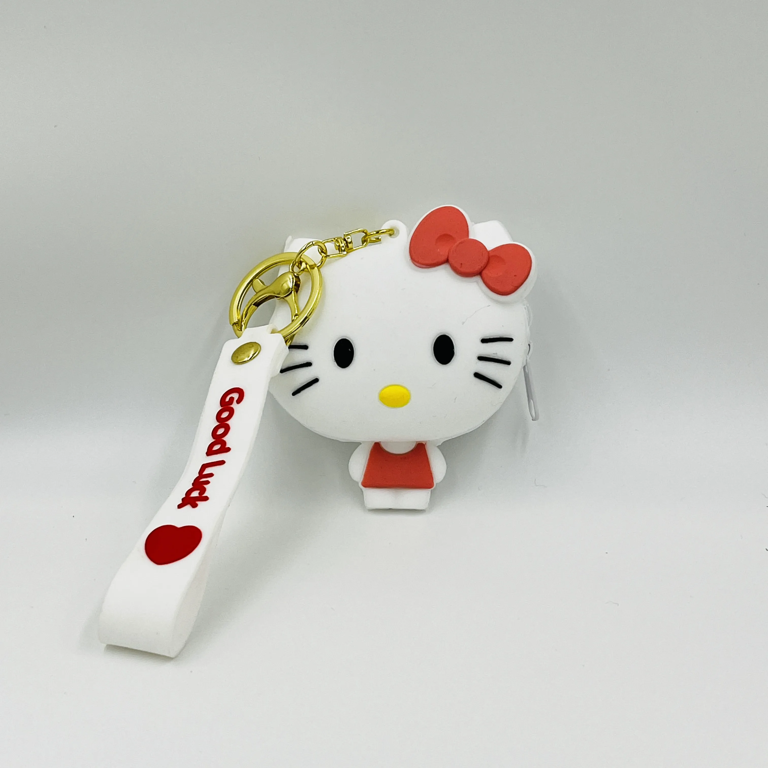 Silicon Zipper Pouch With Keychain - (MG-110)