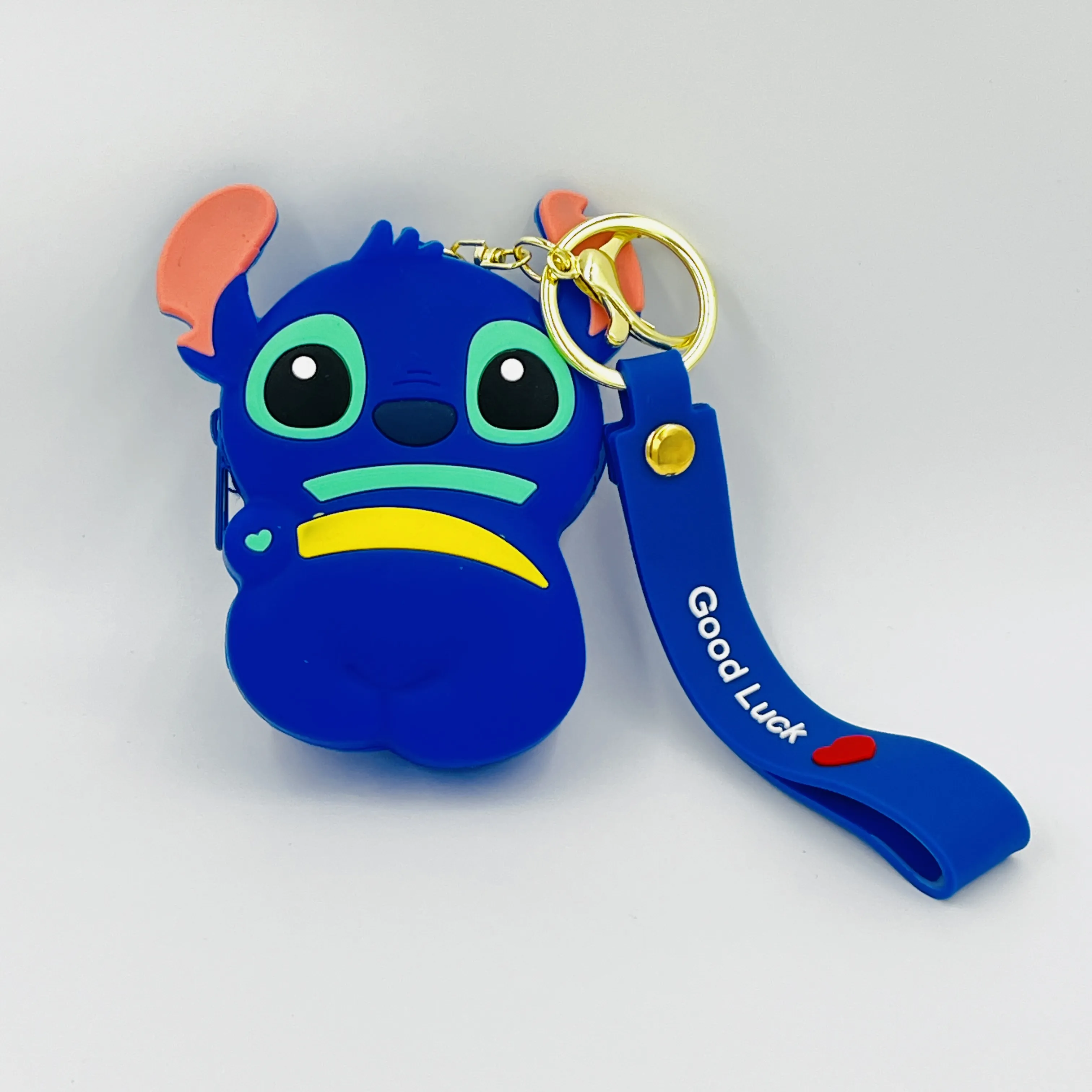 Silicon Zipper Pouch With Keychain - (MG-116)