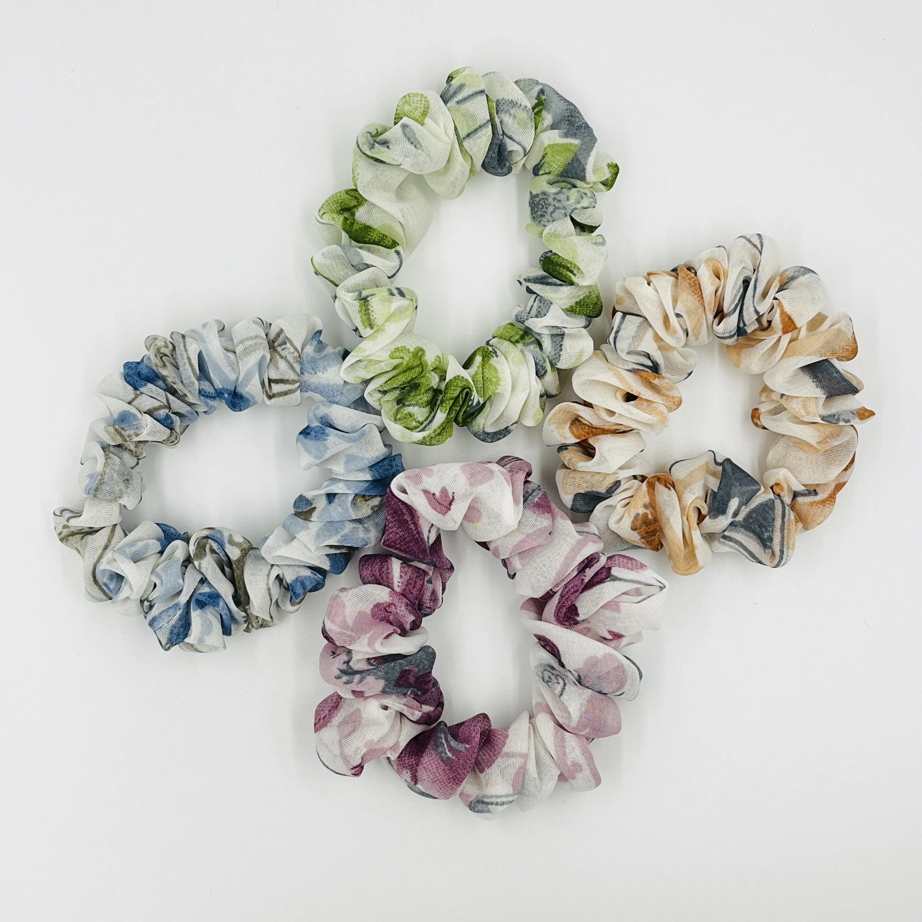 Printed Scrunchies - (MG-205)